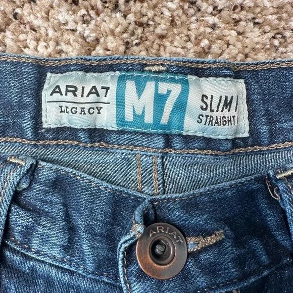 Ariat‎ Legacy M7 Slim Straight Women’s Jeans 29x34 AS-IS - Picture 3 of 5